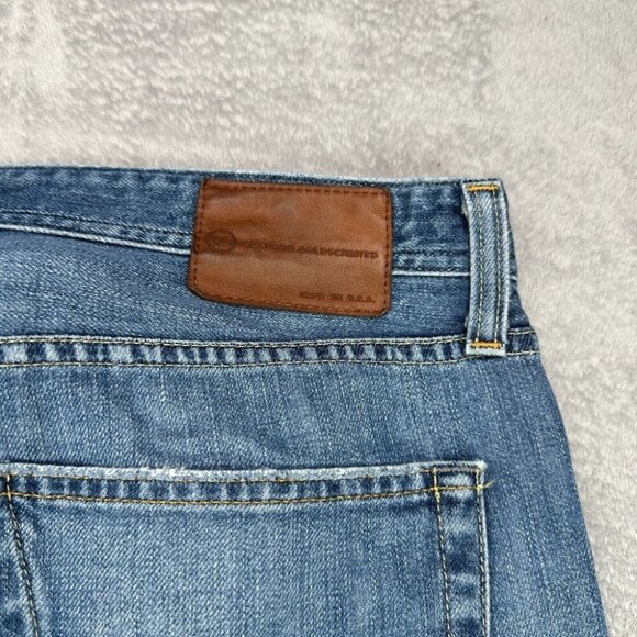 Adriano Goldschmied Jeans The Protege Mens 38x31 Blue Straight Leg Stretch Loose - Picture 8 of 16